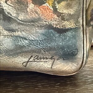 Artistic Leather Handbag